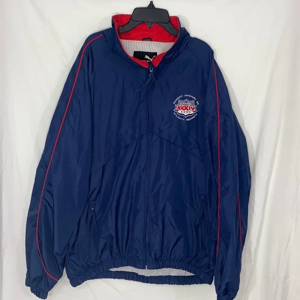Vintage PUMA NFL Superbowl XXXIV Windbreaker